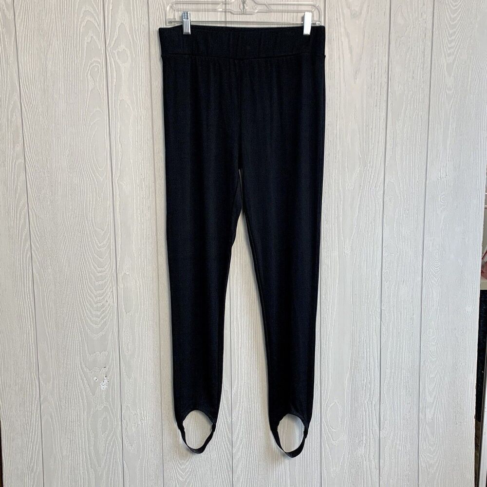 All Saints Liliana Stirrup Legging Black Size 10 NWT